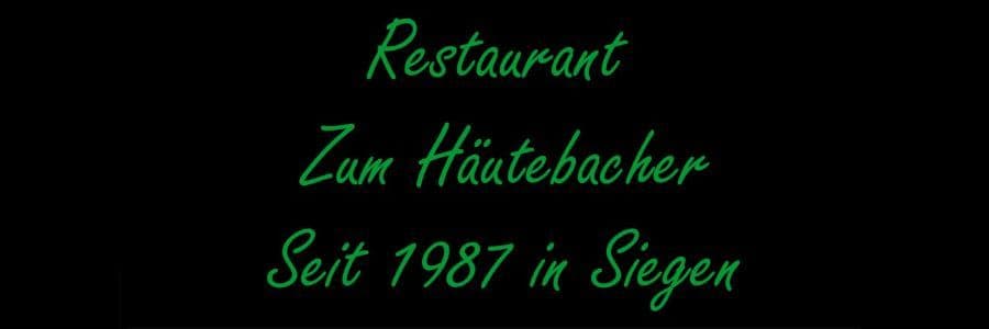 Restaurant Häutebacher