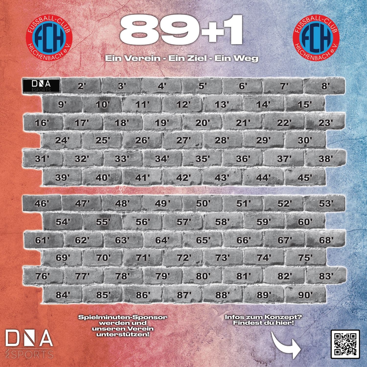 Sponsorenwand 89+1