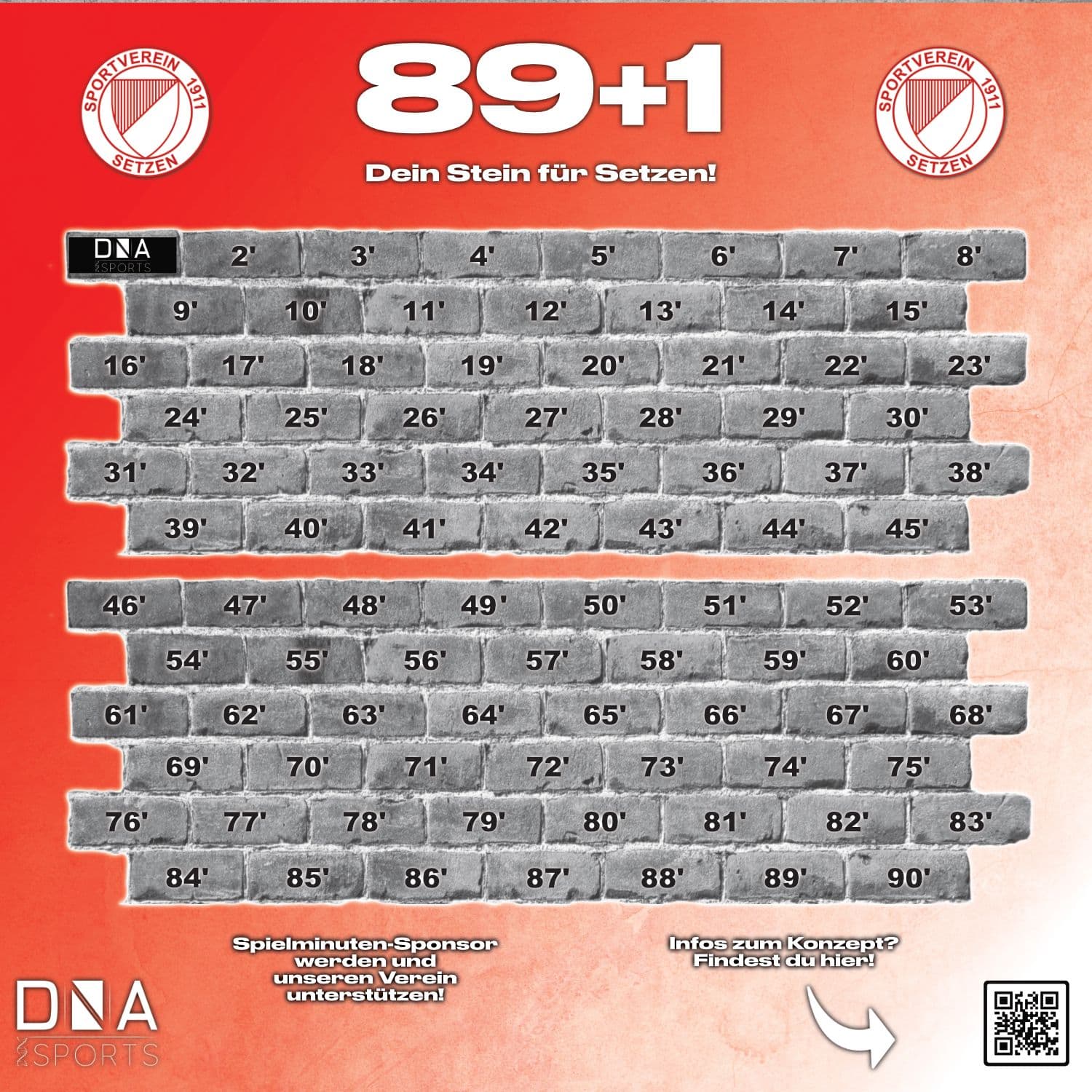 Sponsorenwand 89+1