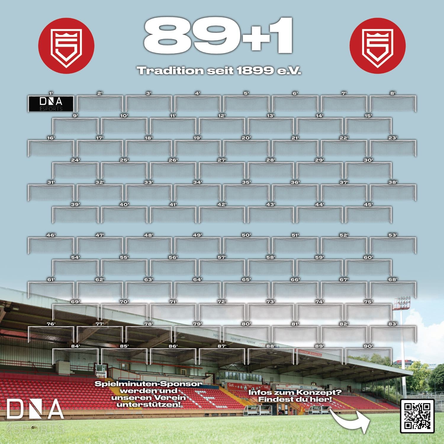 Sponsorenwand 89+1