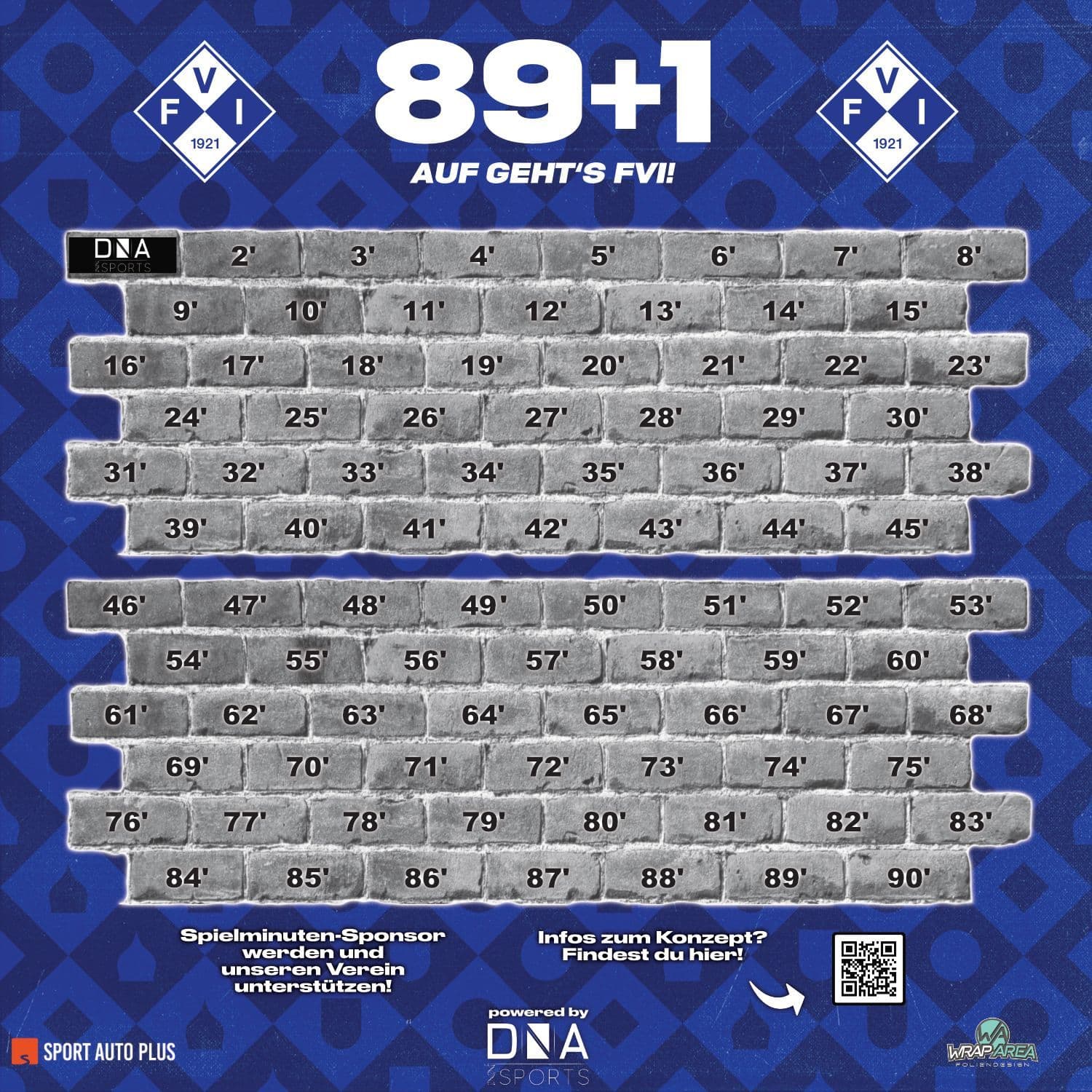 Sponsorenwand 89+1