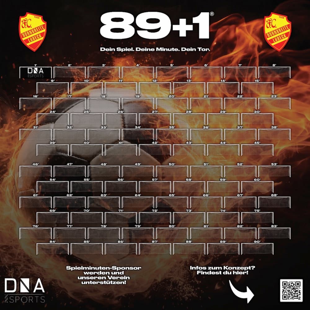 Sponsorenwand 89+1